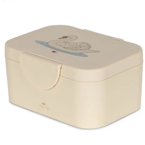 Lunch box Swan | Ecru