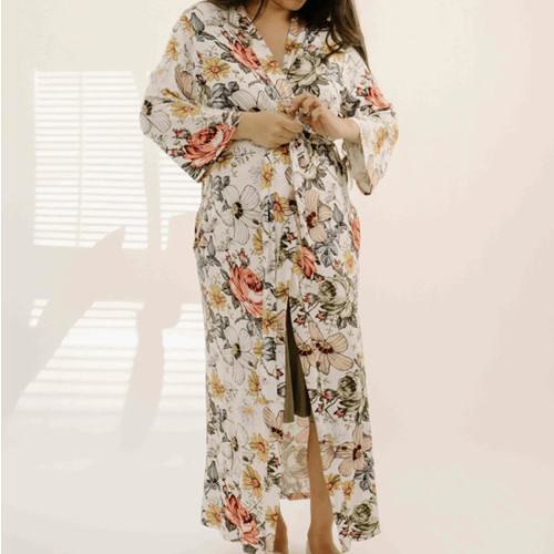 Robes in Vintage Floral – Lila