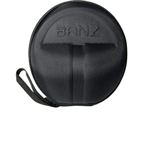 BANZ Baby Earmuffs CASE - Protective Premium Hard EVA Case - Holds Baby Size Earmuffs and Bluetooth Baby Headphones – Protect Children Hearing Earmuffs – Travel Case - Onyx