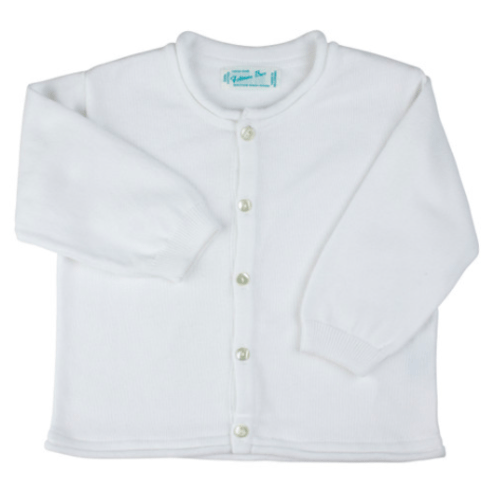 Rolled Edge Knit Cardigan | Feltman Brothers