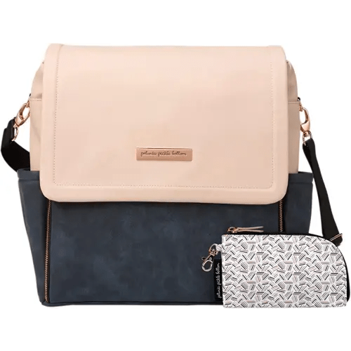 Petunia Pickle Bottom Boxy Backpack | Diaper Bag | Diaper Bag Backpack for Parents | Top-Selling Stylish Baby Bag | Sophisticated and Spacious Backpack for On The Go Moms | Indigo Blush