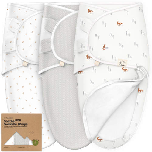 3-Pack Soothe Zippy Swaddle Wrap - Forest / One Size