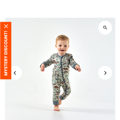 Baby Zip Up - Retro Duck Camo – BURLEBO