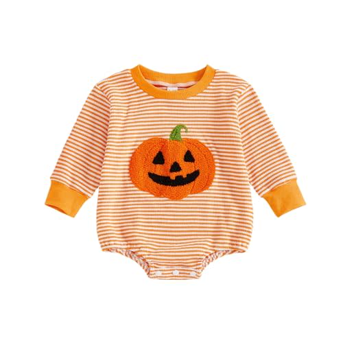 BemeyourBBs Newborn Baby Boy Girl Fall Winter Clothes Long Sleeve Bubble Sweatshirt Romper Cute Infant One Piece Outfit