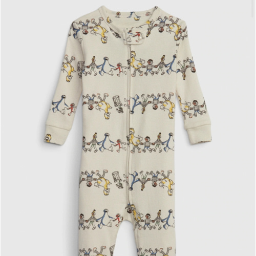 babyGap | Sesame Street 100% Organic Cotton PJ One-Piece