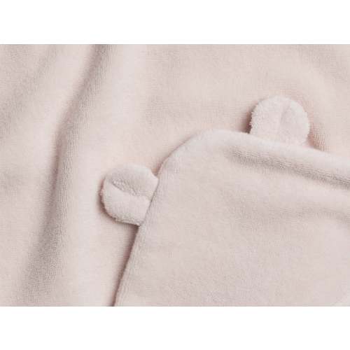 Organic Hooded Baby Towel with Ears (Blush) – Parachute Home