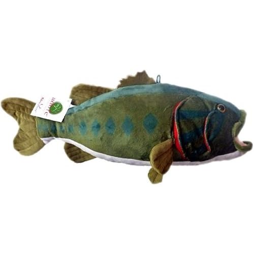 ADORE 17" Cranky the Largemouth Bass Fish Stuffed Animal Plush Walltoy Wall Mount