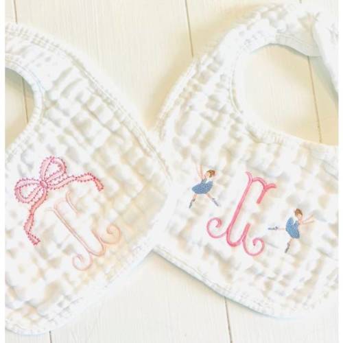 Custom Bib and Burp Cloth