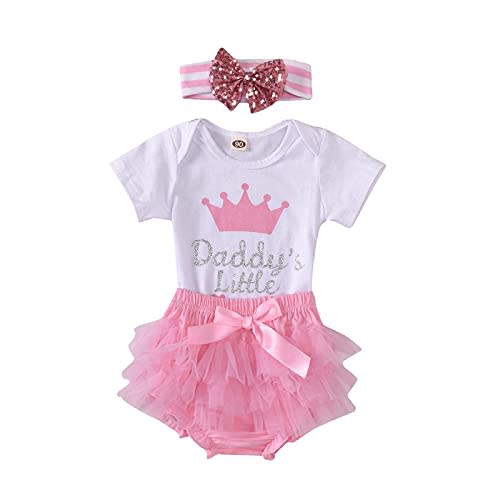 Dimoybabe Baby Girl Clothes Stuff Newborn Infant Summer Cute Outfit 0-24 Months