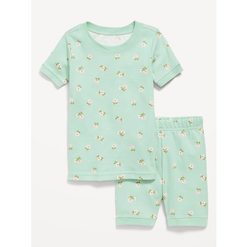Printed Snug-Fit Pajama Set for Toddler & Baby