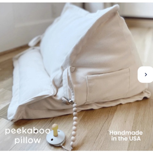 Peekaboo Pillow™ Official Site - Organic Infant Lap Pillow