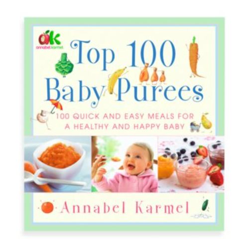 Top 100 Baby Purees: Quick and Easy Meals for a Healthy and Happy Baby by Annabel Karmel - WHITE/MULTI - BOOK