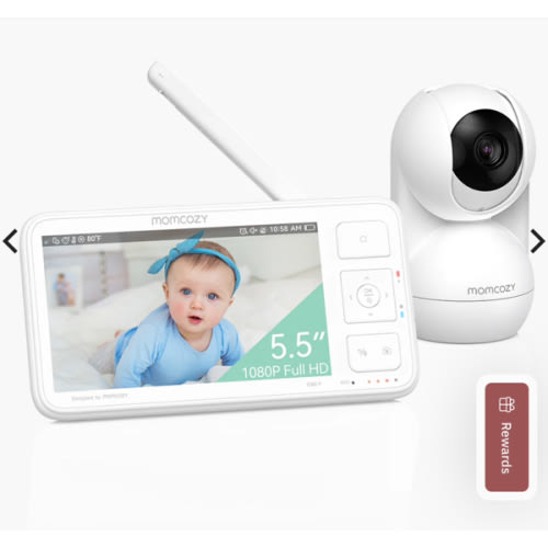 Momcozy 5.5'' Full HD Video Baby Monitor 1080P No WiFi-BM03