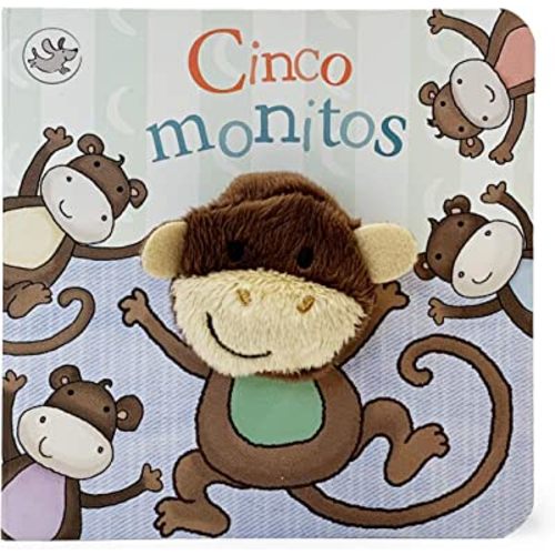 Cinco monitos / Five Little Monkeys (Finger Puppet Book) (Spanish Edition)