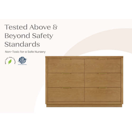 products forever- 6 -drawer-dresser-naturals-collection - deltachildren