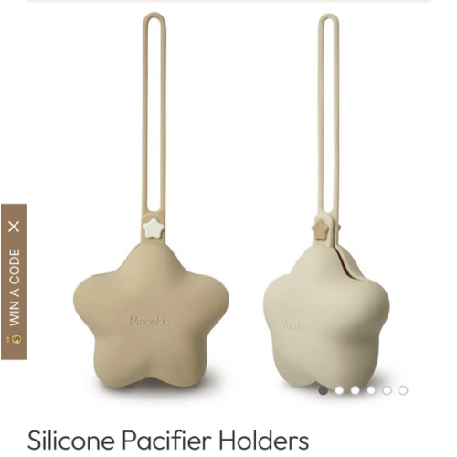 Silicone Pacifier Holders