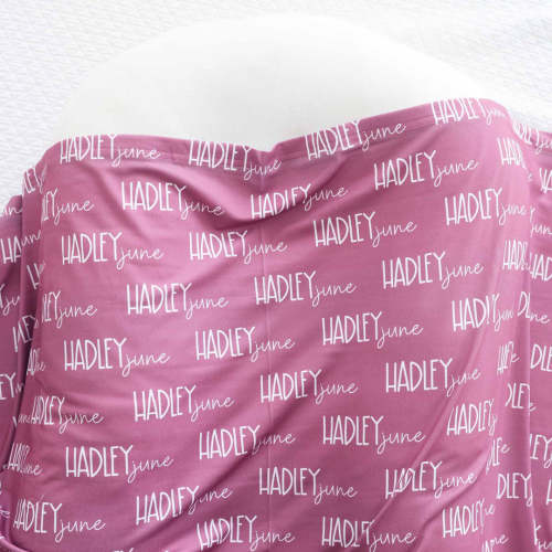 Personalized Swaddle | Girlie Girl