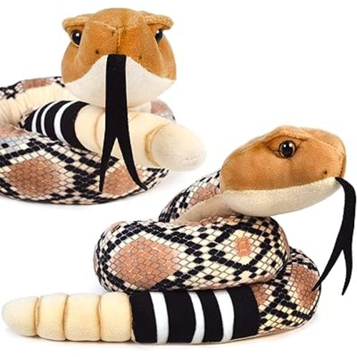 Rambo The Rattlesnake - 54 Inch Stuffed Animal Plush