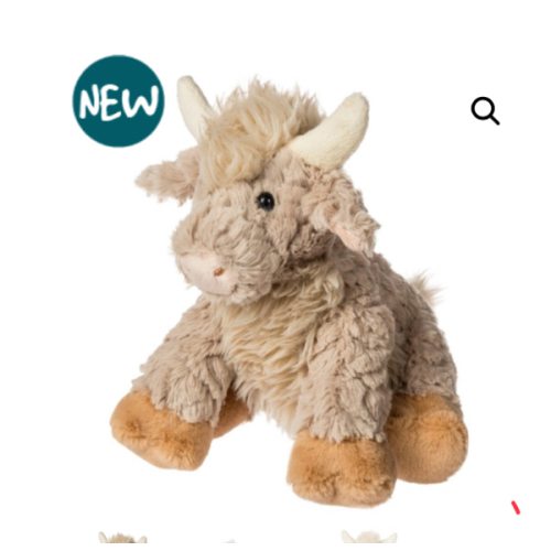 Putty Highland Cow - 9" - Mary Meyer Stuffed Toys