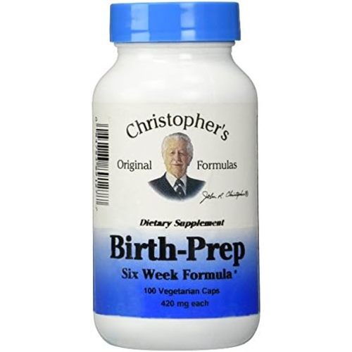 Christopher's Original Formulas Birth-Prep Capsules 100 ct - Herbal Blend for Expectant Mothers - Supports Natural Preparation for Childbirth - Pack of 3