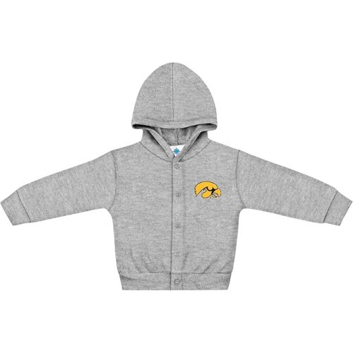 Creative Knitwear College Baby Snap Hooded Jacket - Team Logo, Multiple Colors, for Boys & Girls, (0-24 Months)