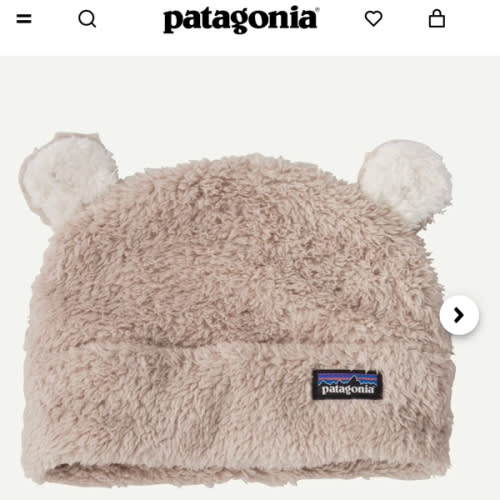 Patagonia Baby Furry Friends Fleece Hat