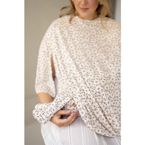 Petite Fleurs Nursing Cover