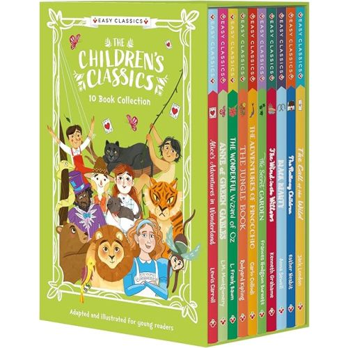 The Children's Easy Classics 10 Book Collection Paperback – October 31, 2024