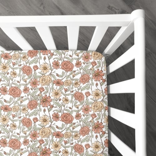 Crib Sheet | Secret Garden – Audrey & Bear