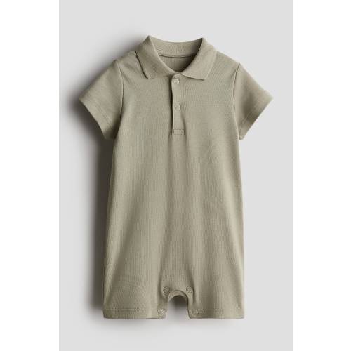COTTON JERSEY ROMPER SUIT