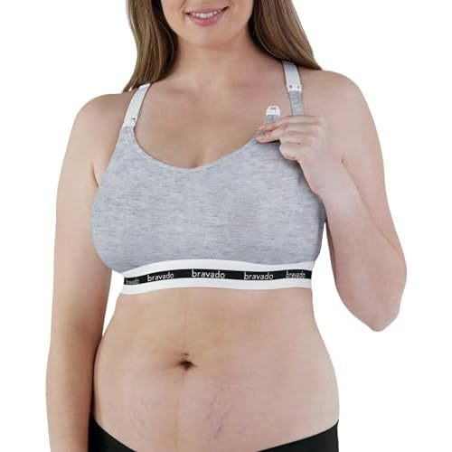 Bravado Nursing Bra - Large Black or Gray