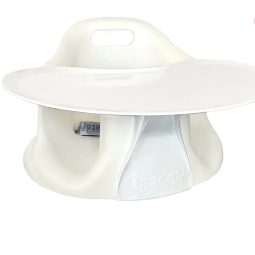 Upseat Upseat Baby Floor & Booster Seat with Tray - Coconut