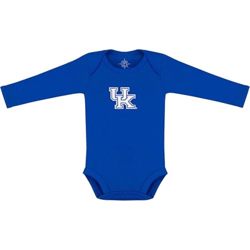 Creative Knitwear College Baby Infant Long Sleeve Bodysuit - Team Logo, Multiple Colors, Unisex (0-9 Months)