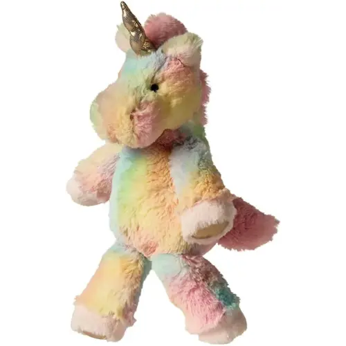 Mary Meyer Marshmallow Zoo Stuffed Animal Soft Toy, 9-Inches, Junior Fro-Yo Unicorn, 1 ea