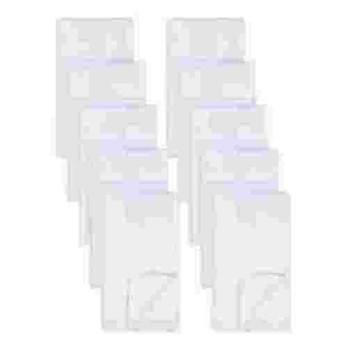 Gerber 10 Pack Prefold White Cloth Diapers - 14" x 20" Newborn Diapers – Soft, Absorbent 3-Ply 100% Cotton
