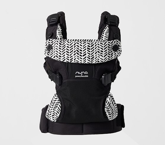 Pottery Barn Kids Nuna x pbk CUDL Baby Carrier, Broken Arrow - Caviar