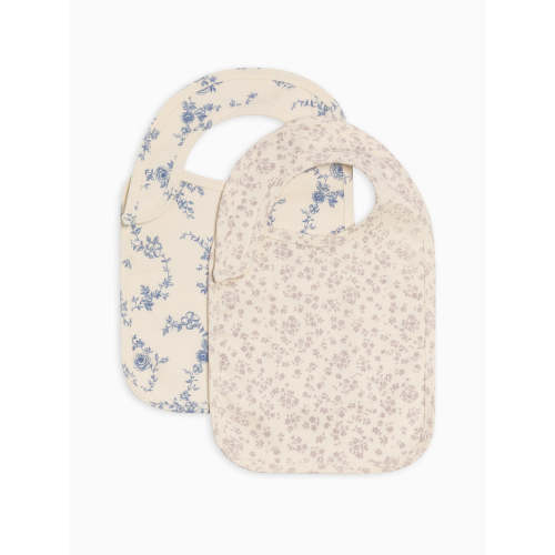 Maria + Serena Floral 2- Pack Bibs