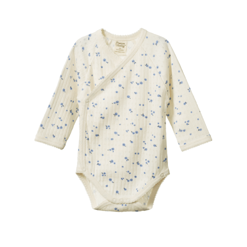 Pointelle Kimono Bodysuit