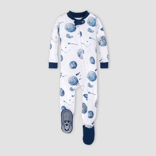 Burt's Bees Baby® Baby Boys' Planets Organic Cotton Footed Pajama - Purple, Size: 6-9M