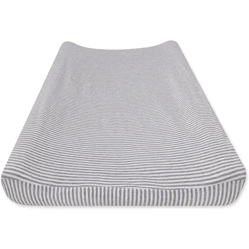 Burt's Bees Baby - Changing Pad Cover, 100% Organic Jersey Cotton Changing Pad Liner for Standard 16 x 32 Inch Changing Mats
