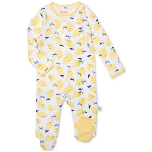 EASY = MAGNETIC CLOSE Magnetic Printed Cotton Footed Coverall
