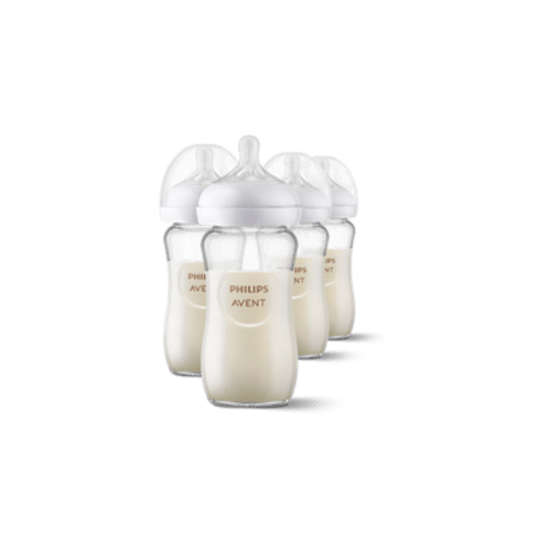 Glass Natural Response Baby Bottle