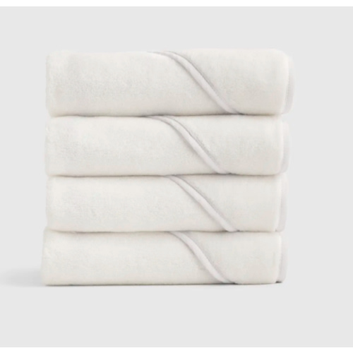 Organic Turkish Cotton Baby Hooded Towel Set 4-Pack