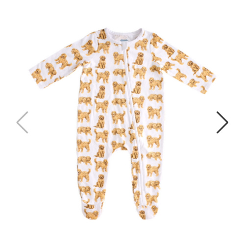 Goldendoodle Baby Sleeper | Mud Pie