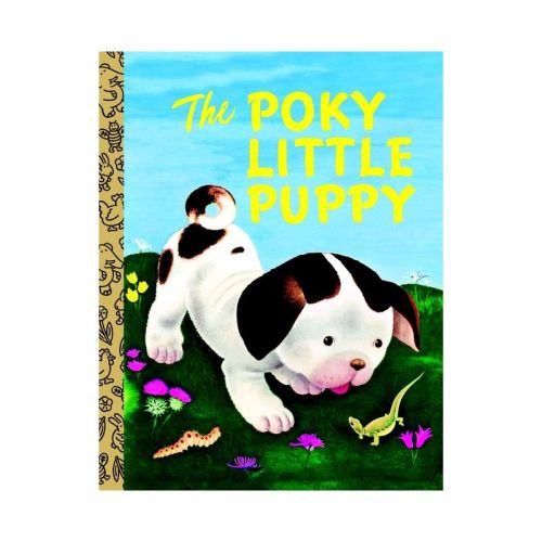 The Poky Little Puppy - (Little Golden Book) Abridged by Janette Sebring Lowrey (Board Book)