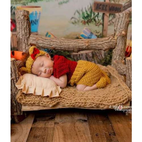 Crochet Winnie the Pooh Inspired Photo Prop. Boy or Girl - Etsy