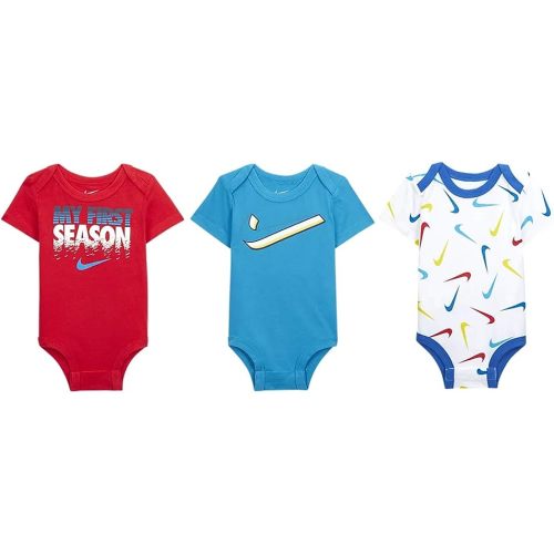 Nike 3 Pack Infant Baby Bodysuits