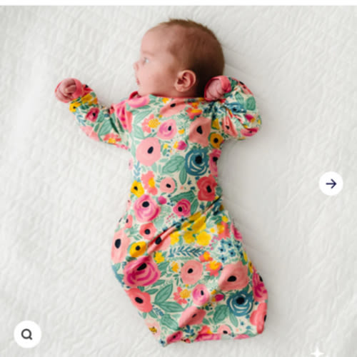 Secret Garden Infant Gown - Little Sleepies