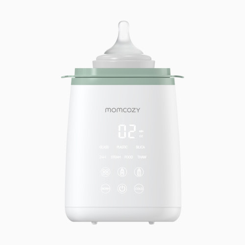 Baby Bottle Warmer - White/Sage