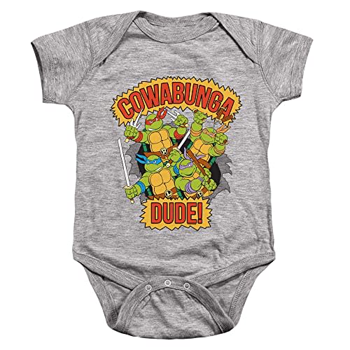 TMNT Teenage Mutant Ninja Turtles Cowabunga Dude Infant Baby Boys Onesie Snapsuit